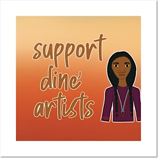 Support Diné Artists Posters and Art